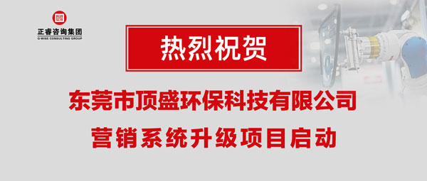 東莞市頂盛環(huán)?？萍加邢薰緺I銷系統(tǒng)升級項目啟動