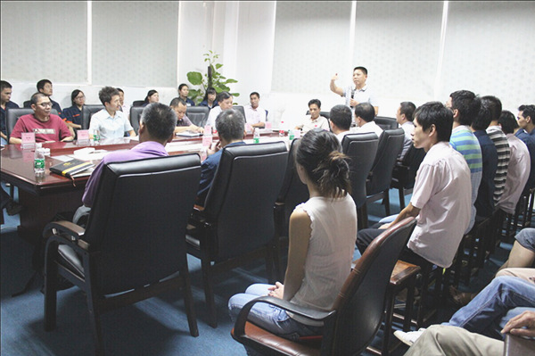 2014年9月30日，今泰管理升級誓師大會召開